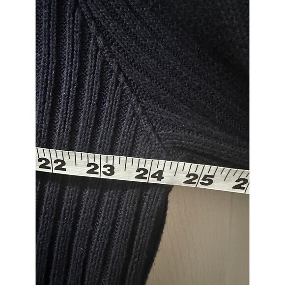 Sean John mens Sweatshirt Button Long Sleeve Dark Blue Sweater Track Jacket,3XL - Picture 6 of 7